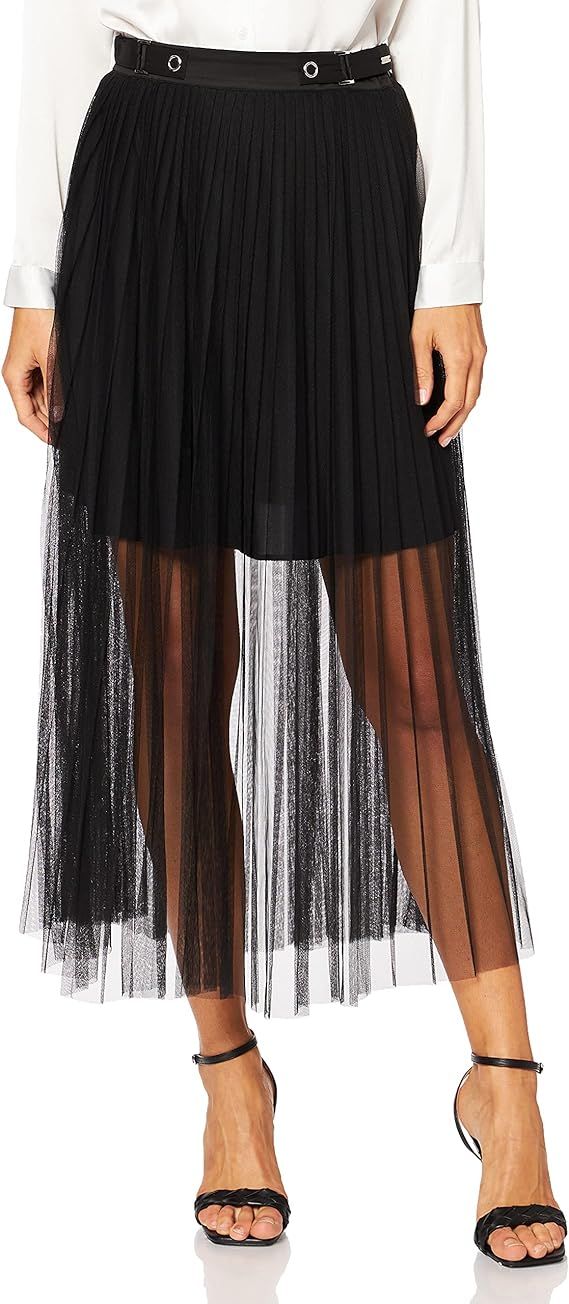 Armani Exchange Women's Plissé Skirt | Amazon (UK)