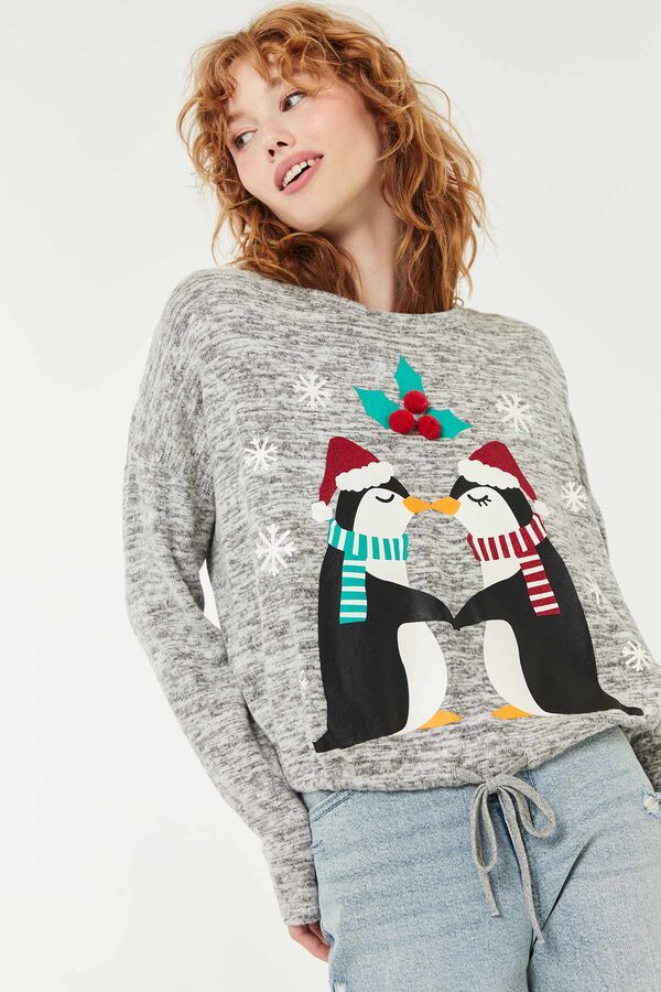 Ugly Xmas Sweater with Drawstring | Ardene