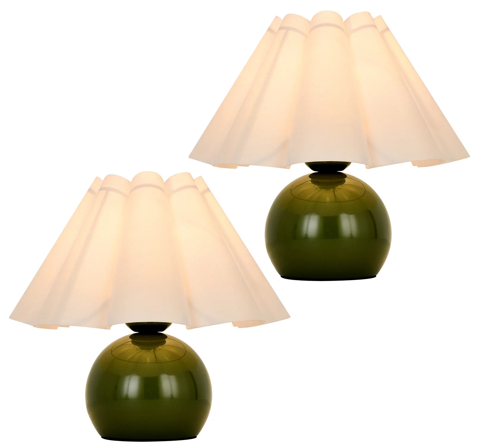 10"  Mini Modern Iron Table Lamp (Set of 2) | Wayfair North America