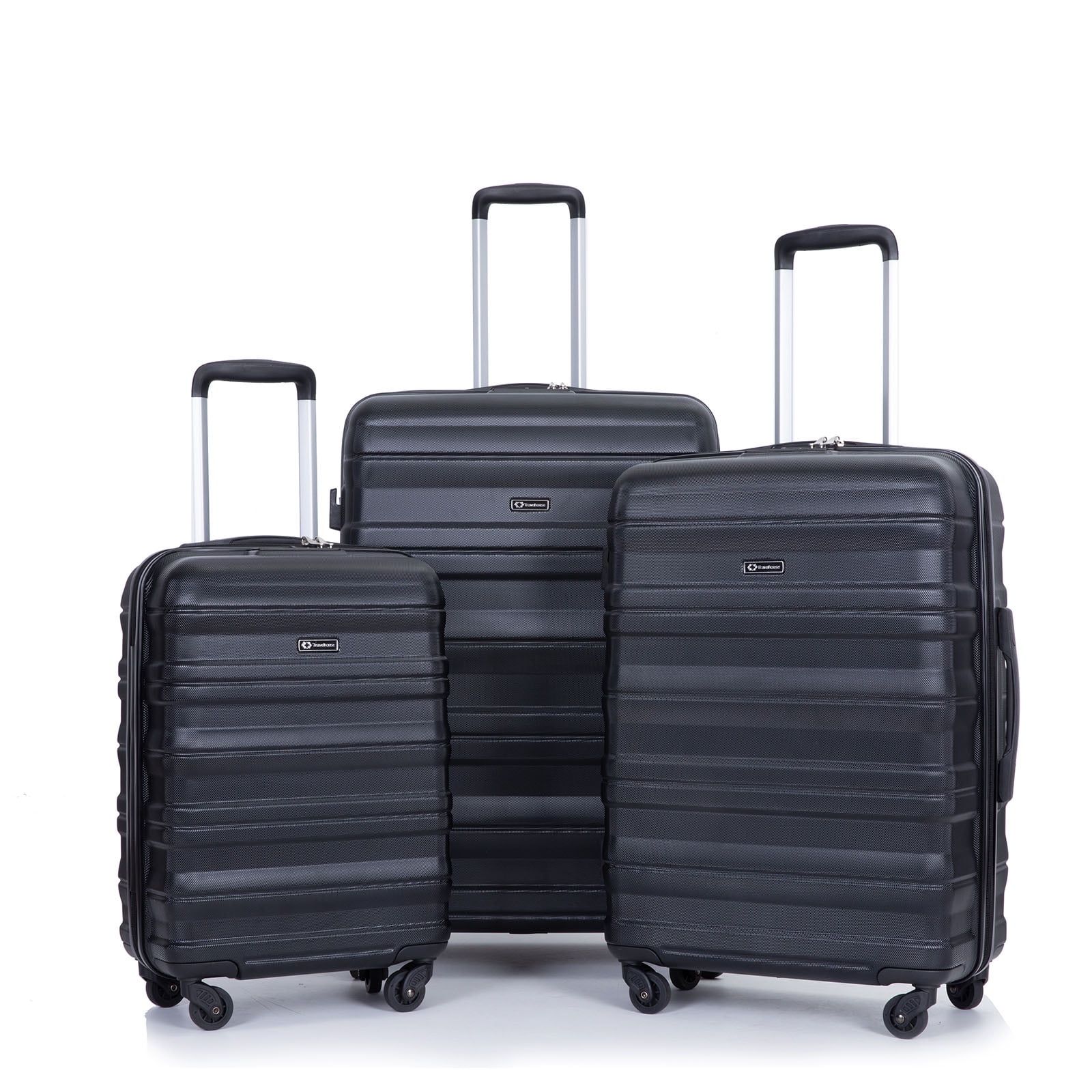 Tripcomp Hardside Luggage Set 3-Piece Set (21/25/29) Lightweight Suitcase 4-Wheeled Suitcase Set ... | Walmart (US)