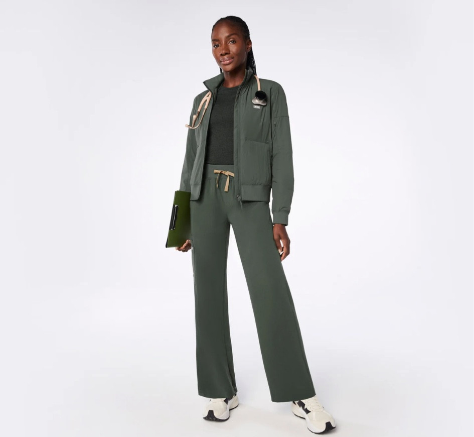 FIGS outerwear 
Scrubs
Healthcare 
Nurse practitioner 

#LTKSeasonal