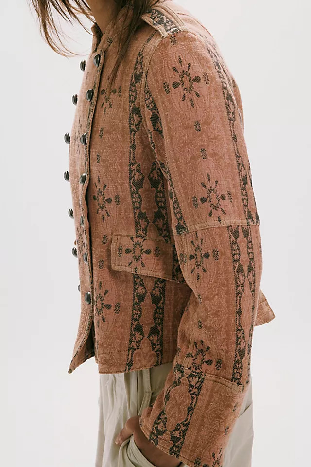 Lotty Jacquard Band Jacket | Free People (Global - UK&FR Excluded)