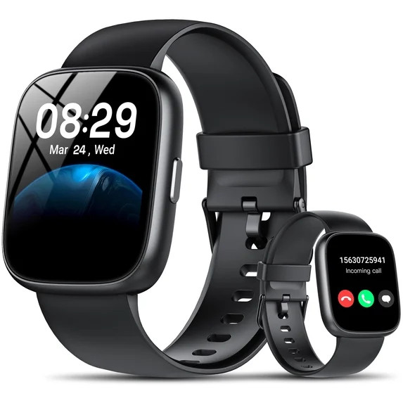 Smart Watch Fits for Android and IPhone, Smartwatch for Women Men with Alexa Built-in, 1.83" HD T... | Walmart (US)