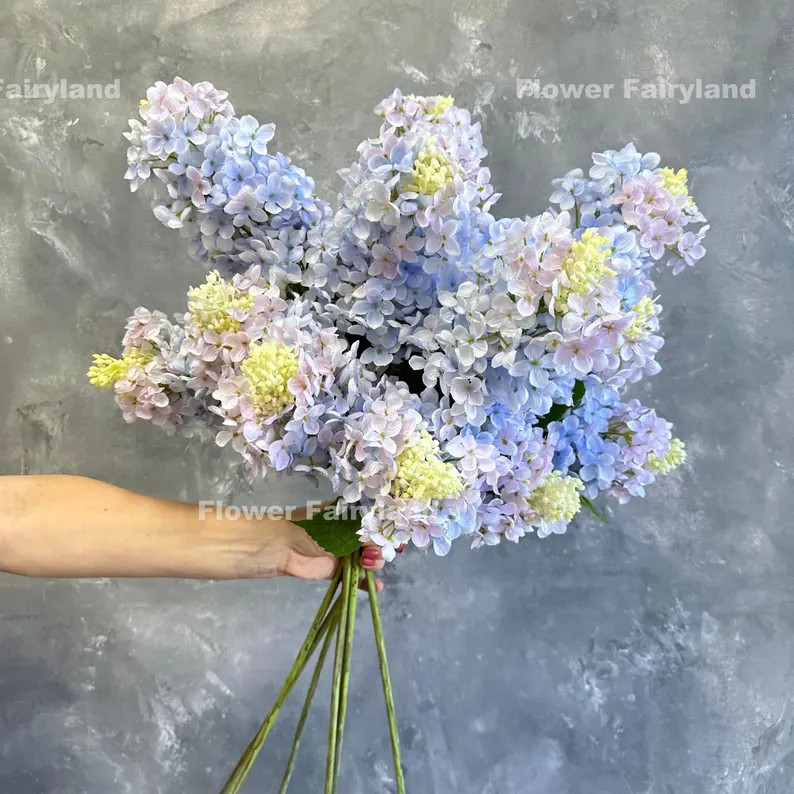 2 Heads Panicle Hydrangea | High Quality Artificial Flower | DIY | Centerpieces | Wedding/home De... | Etsy (US)