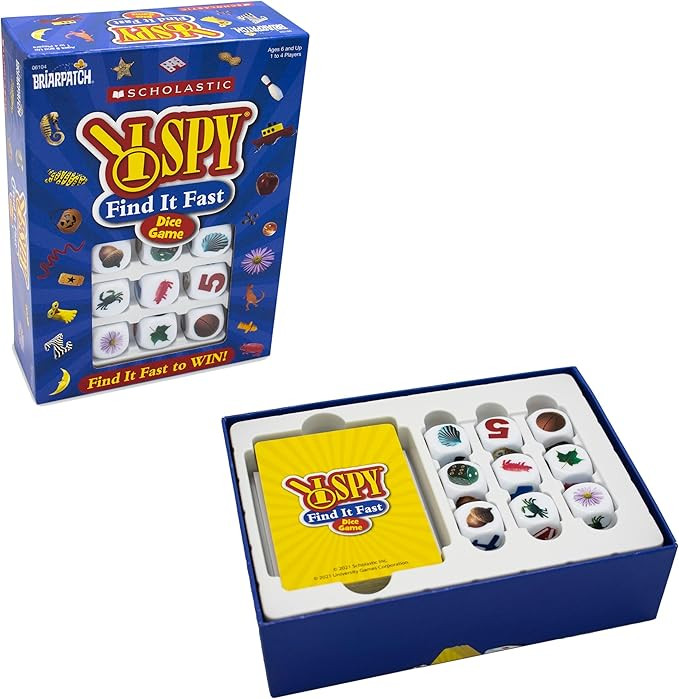Briarpatch I SPY Find It Fast Game - an Immersive I Spy Adventure for Ages 6+ | Fast-Paced Dice A... | Amazon (US)