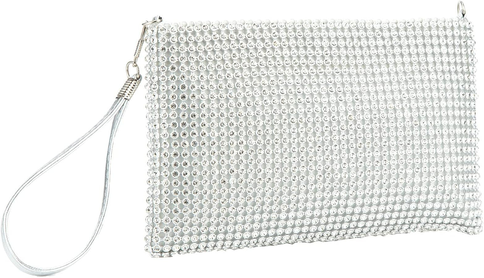 Gripit Bling Mesh Purse Small Clutch for Women Money Purse Evening Wristlet Clutch Bag Little Cry... | Amazon (US)