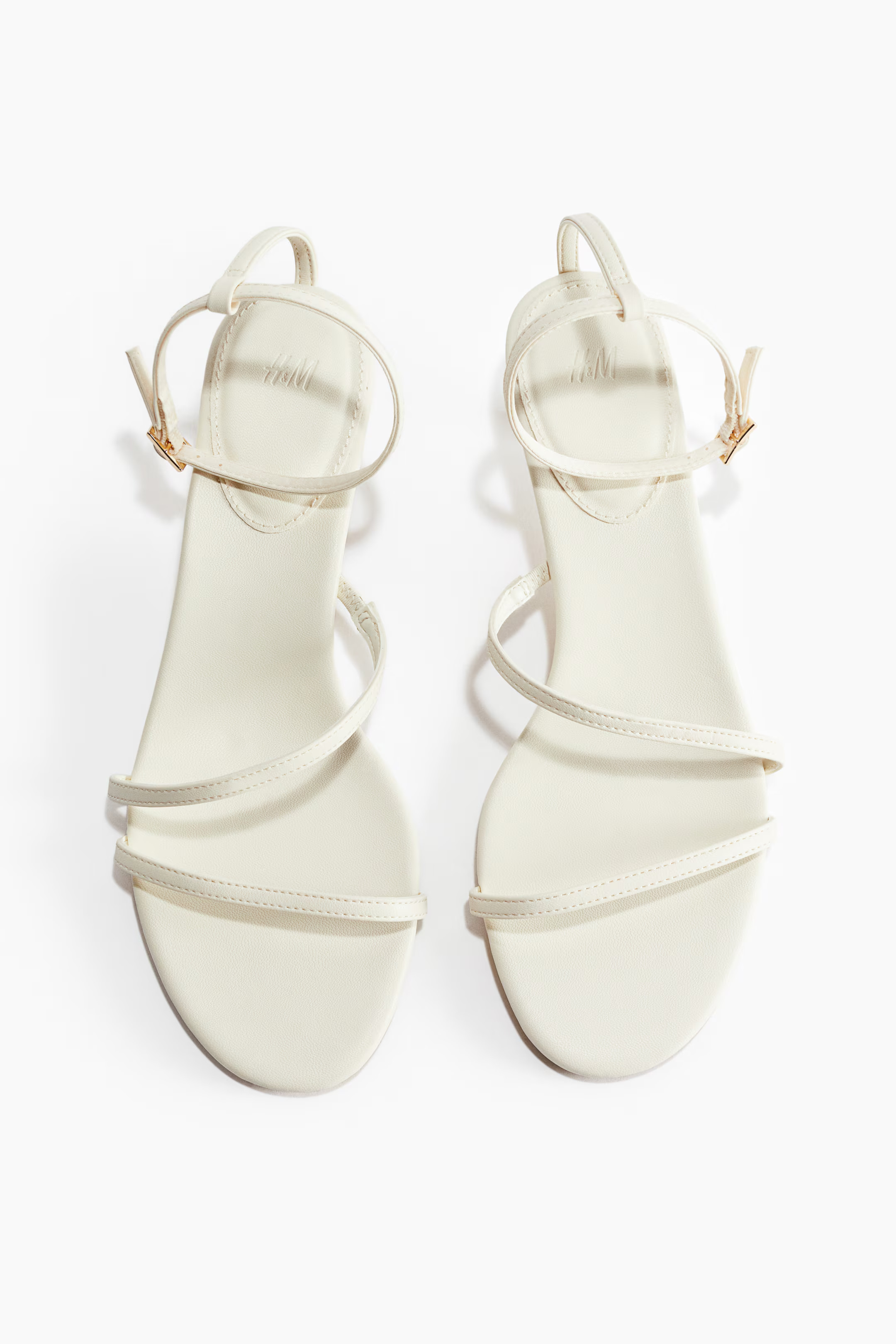 Heeled strappy sandals | H&M (UK, MY, IN, SG, PH, TW, HK)