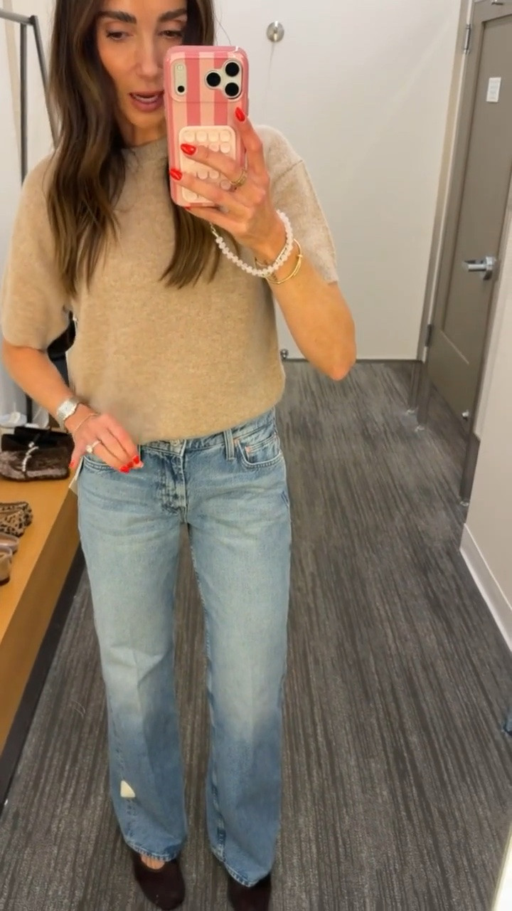 Nordstrom Anniversary Sale, nsale, Size 25 mother jeans, cashmete sweater size XS, Mesh Nordstrom flats, true to size

#LTKOver40 #LTKSaleAlert