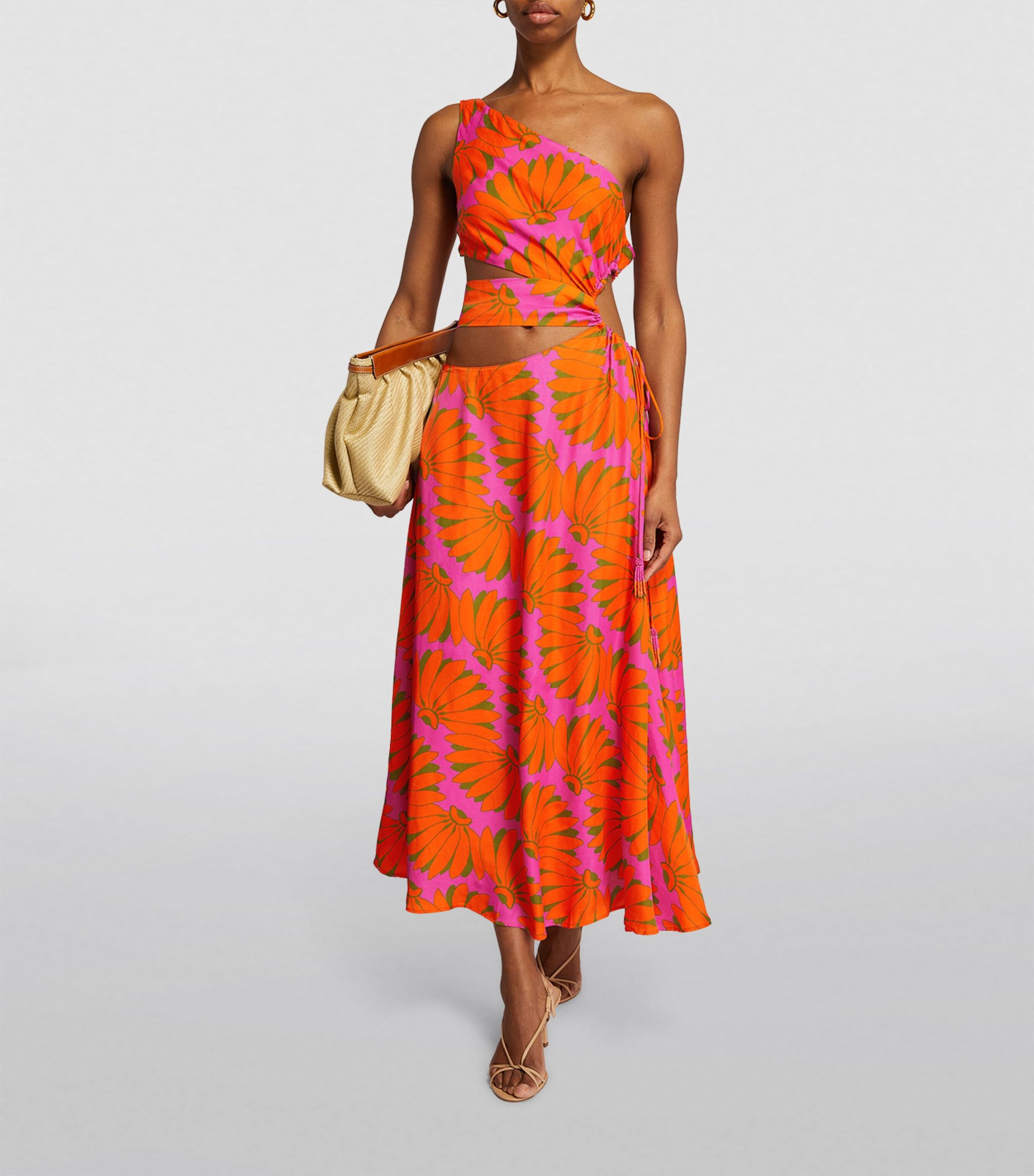 Cut-Out Copacabana Midi Dress | Harrods