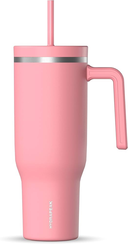 Hydrapeak Voyager 40 Oz Stainless Steel Tumbler with Handle, Insulated Water Bottle With Straw & ... | Amazon (US)