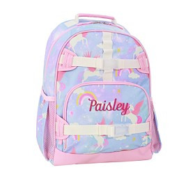 Mackenzie Celestial Pegasus Sky Glow-in-the-Dark Backpack | Pottery Barn Kids