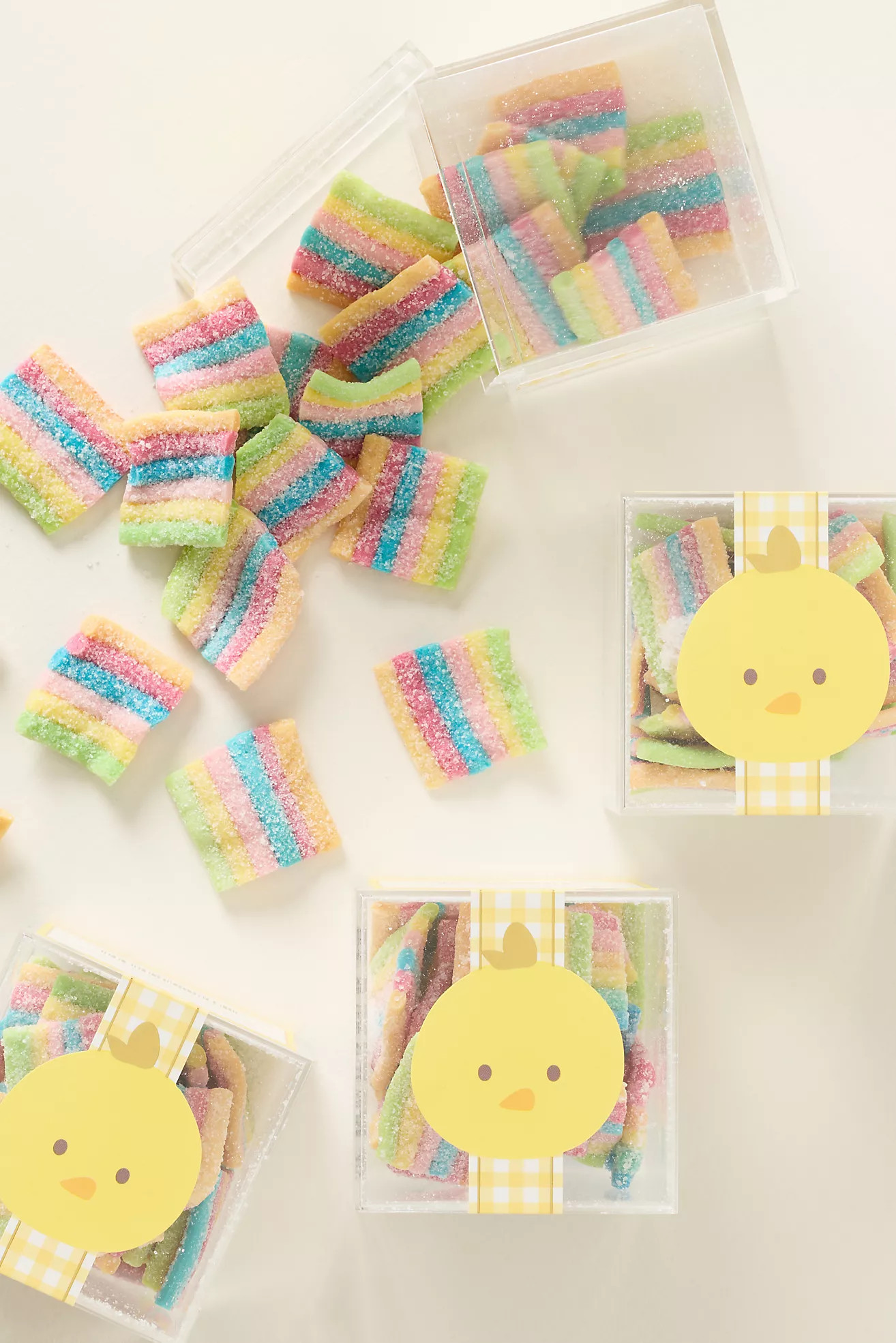 Sugarfina Chick Sour Rainbows 4-Piece Cube Kit | Anthropologie (US)