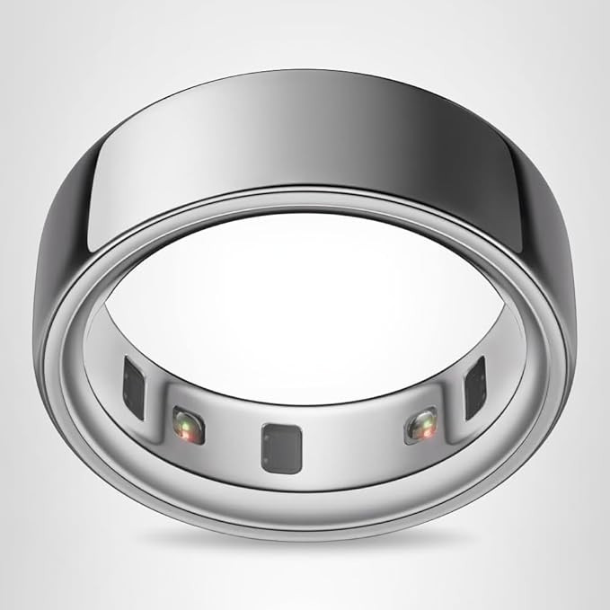 Oura Ring 4 - Silver - Size 10 - Size Before You Buy | Amazon (US)
