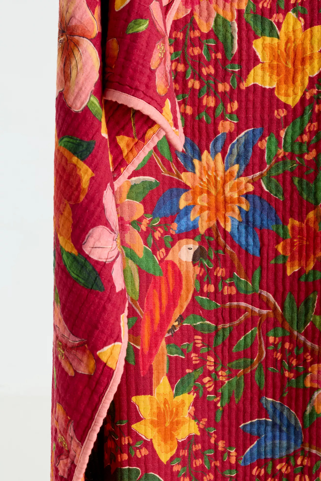 Farm Rio x Anthropologie Cotton Printed Throw | Anthropologie (US)