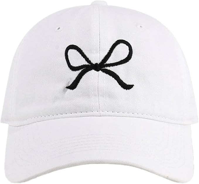 Bow-Tie Baseball Cap for Women Fashion Sun Hats for Women Trucker Hat Y2k Sun Cap Visor Cap Hikin... | Amazon (US)