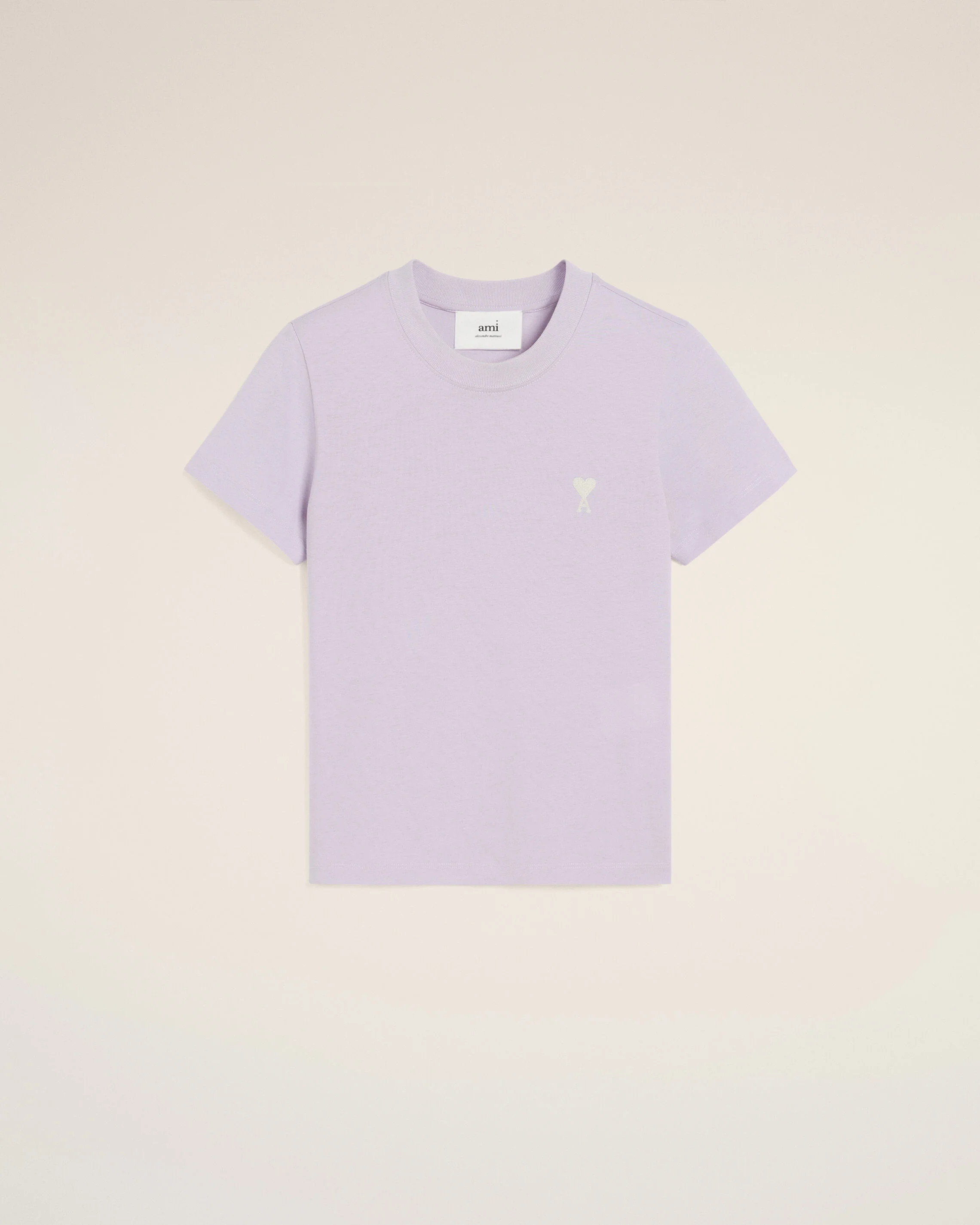 LILAC Cropped T-shirt | AMI PARIS | AMI Paris FR