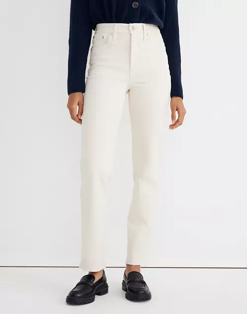 The Perfect Vintage Straight Jean in Vintage Canvas Wash | Madewell