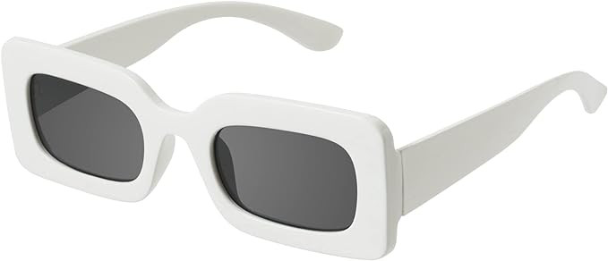 mosanana Trendy Rectangle Sunglasses for Women Men Model-Trimble | Amazon (US)