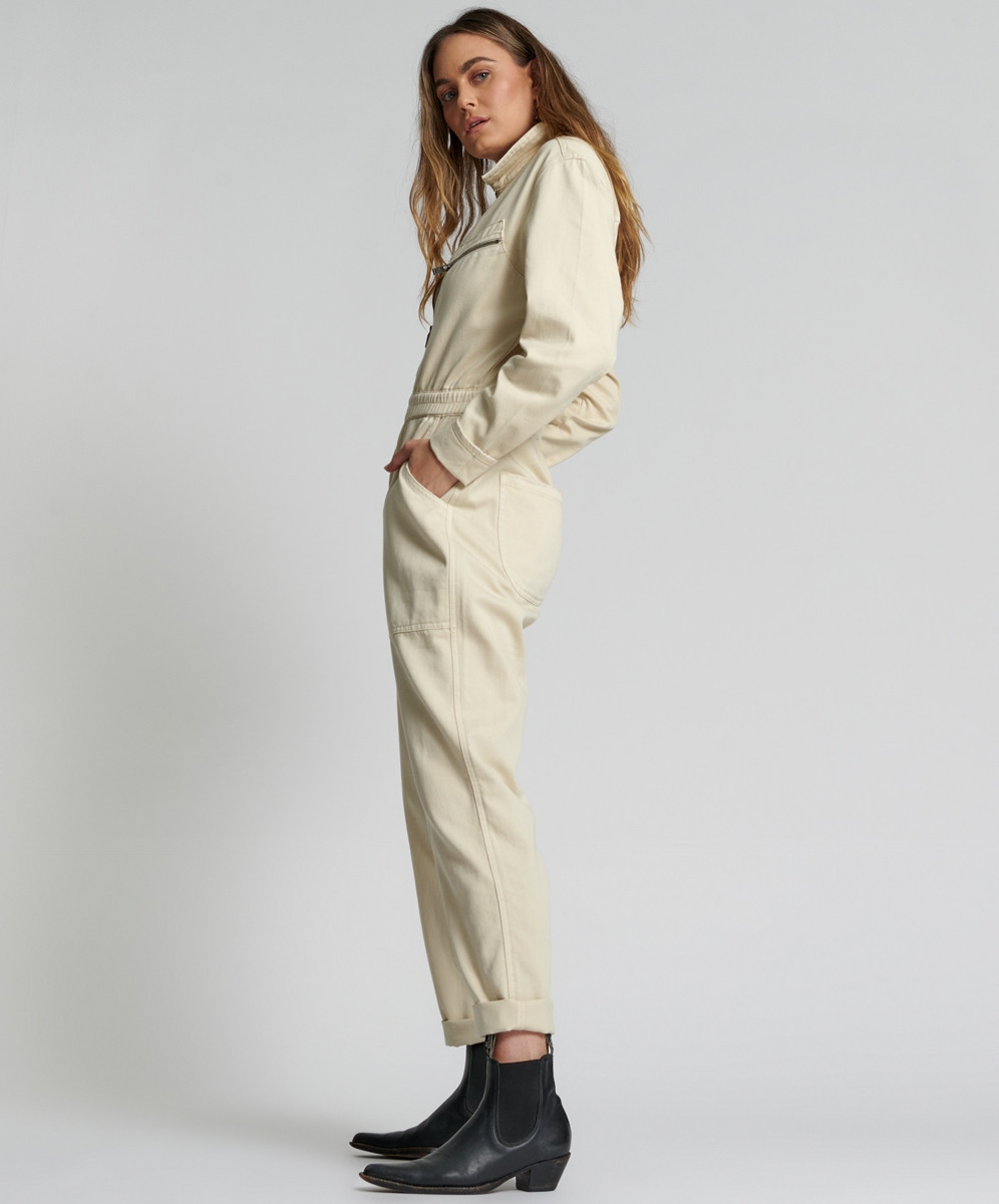BUTTERCREAM OLIVIA AVIATOR JUMPSUIT | OneTeaspoon
