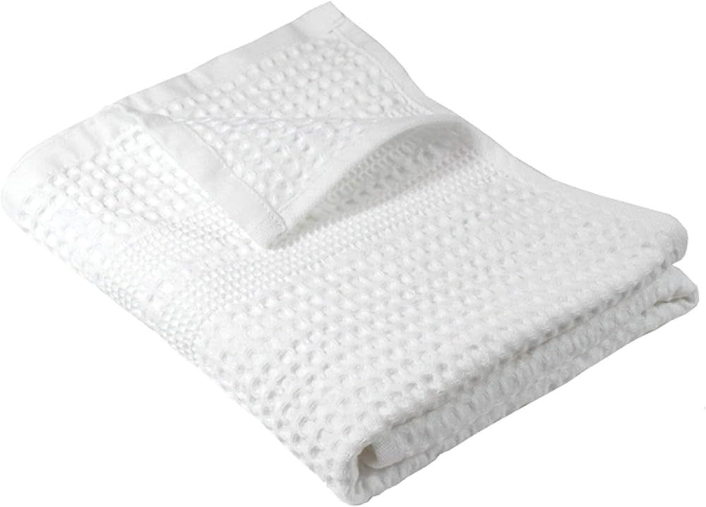 GILDEN TREE Waffle Weave Hand Towels for Bathroom Quick Drying Lint Free Thin, Classic Style (Whi... | Amazon (US)