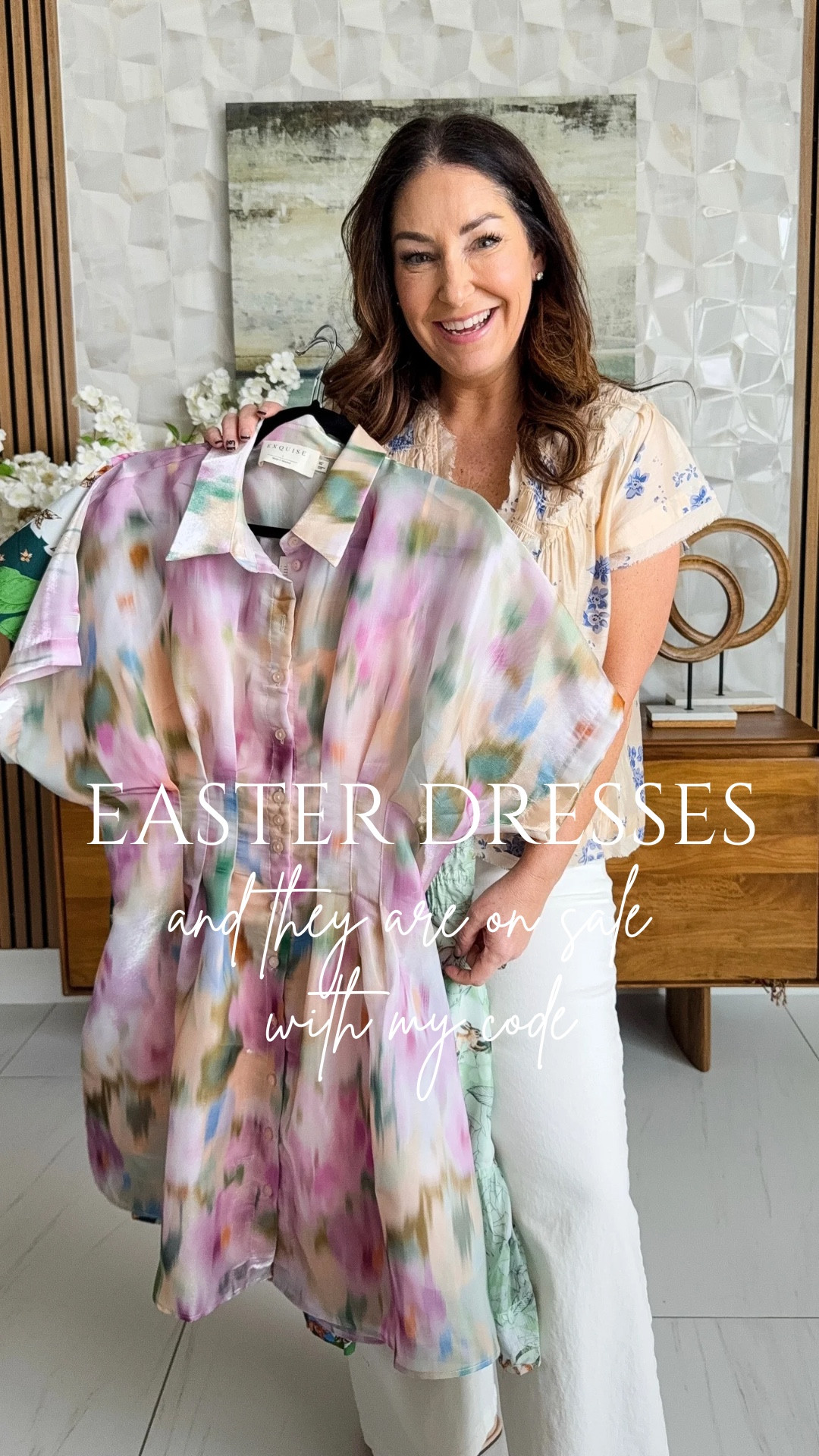 Spring Easter dresses from @Anthropologie  wearing large in all 

Use code RYANNE20 for 20% off $100+ through 3/8

#LTKSeasonal #LTKSaleAlert #LTKMidsize