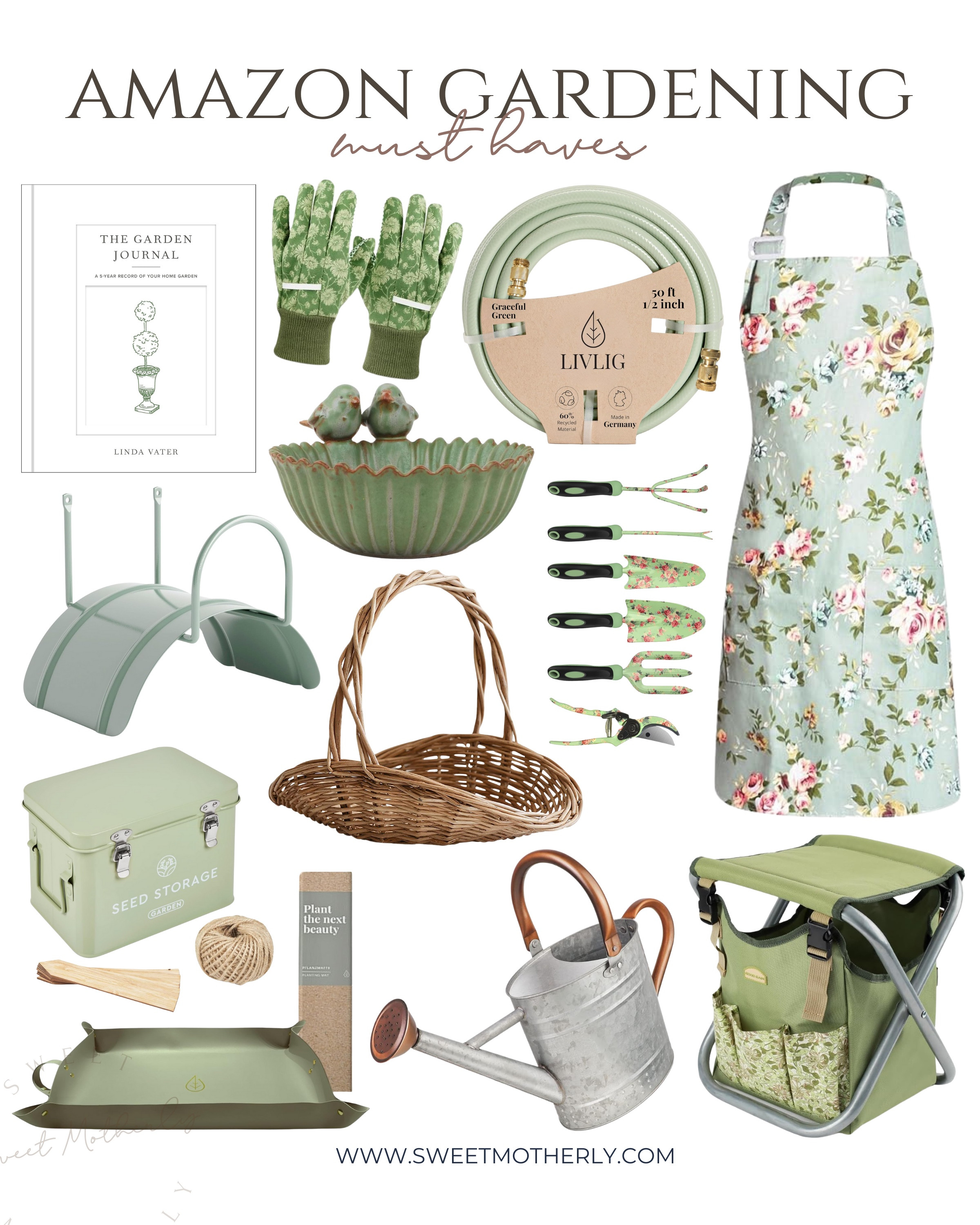 Amazon Gardening Must-Haves

garden tool set
raised garden bed kit
plant watering system
outdoor gardening gloves
compost bin for garden
garden kneeler and seat
self-watering planters
herb garden starter kit
soil moisture meter
heavy duty garden hose

#LTKSaleAlert #LTKHome #LTKSeasonal
