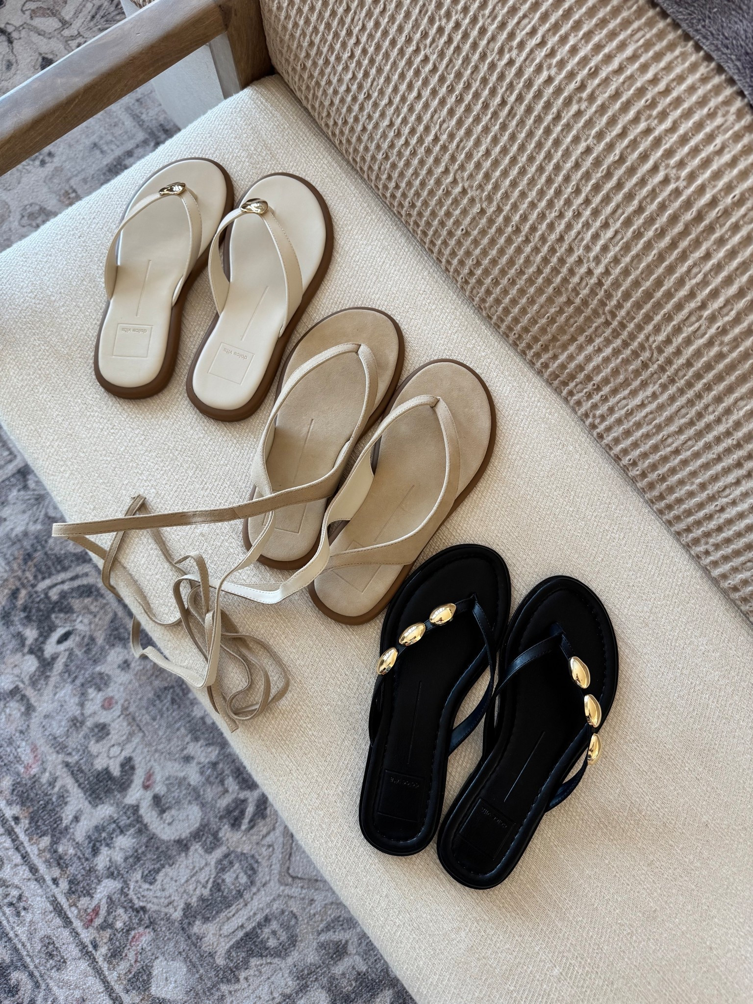 Spring sandal refresh 🤍✨🌸

#LTKootd #LTKgrwm #LTKSeasonal