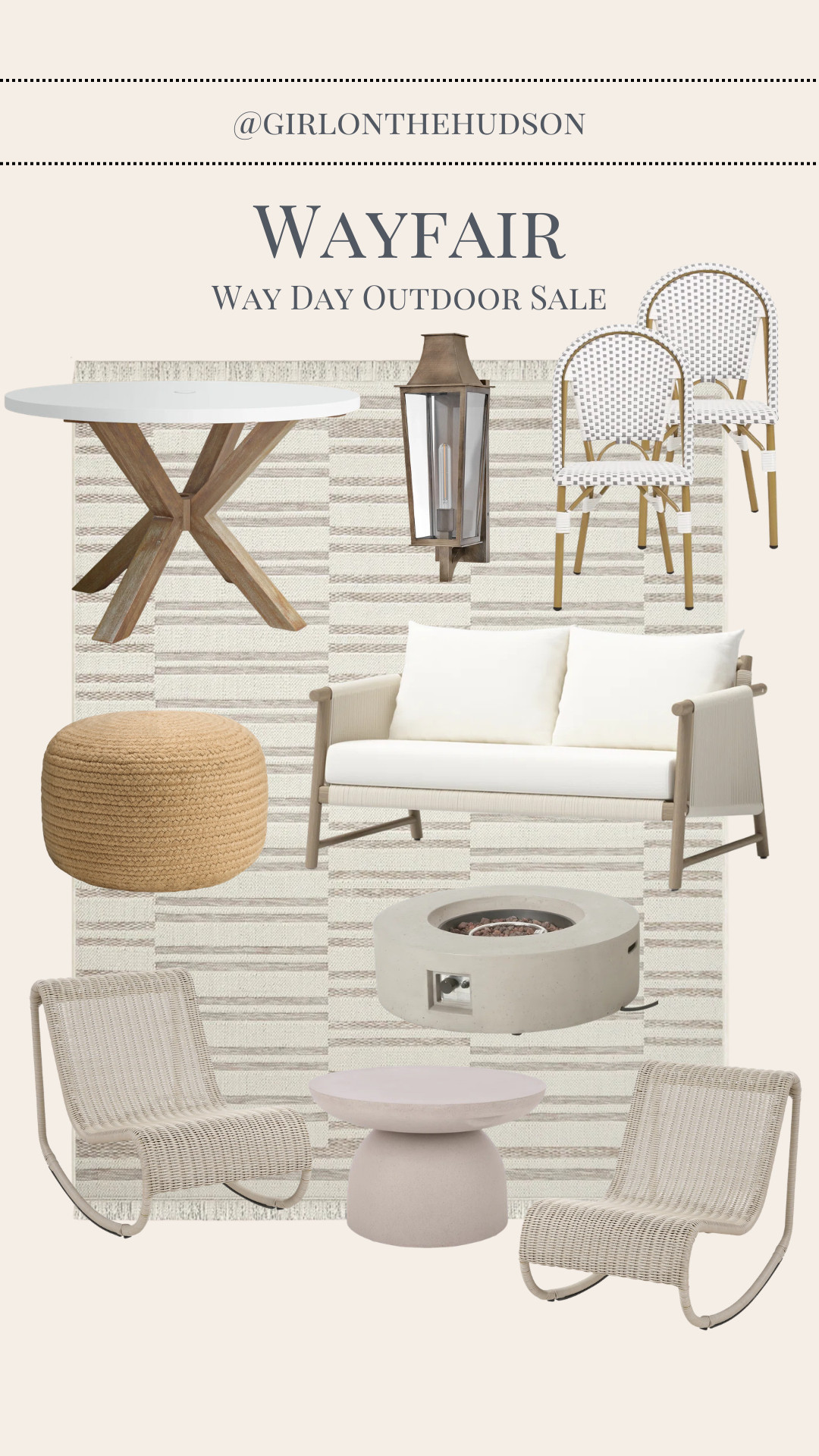 Wayfair Way Day Sale: outdoor furniture and accessories up to 80% off!!  

 #LTKSeasonal #LTKHome #LTKSaleAlert