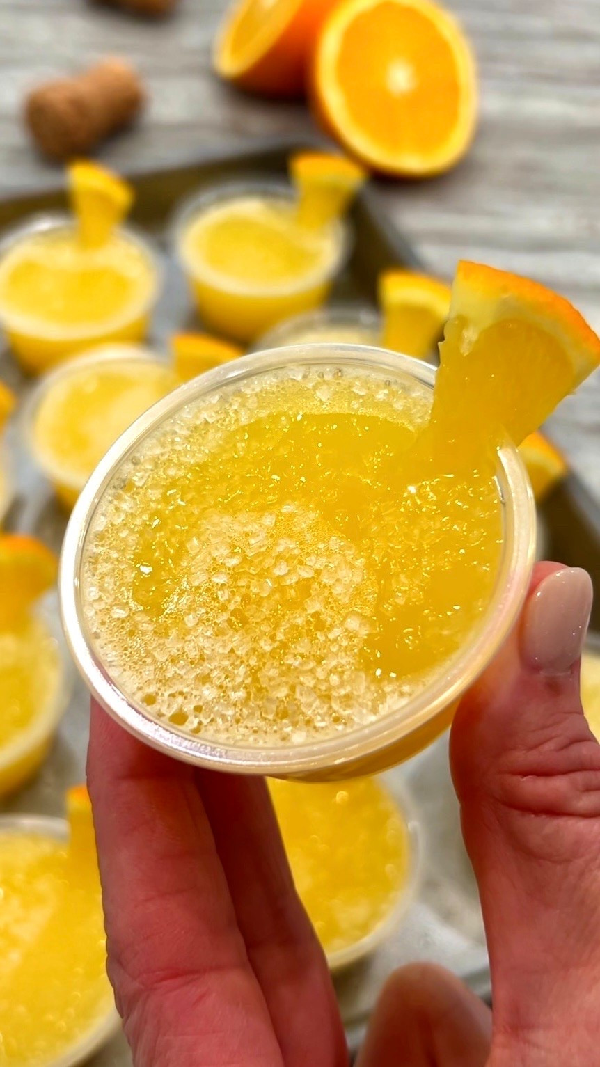 Brunch’s favorite cocktail in an easy, one shot cup! Made with orange juice, champagne, Cointreau and simple syrup, then topped with sparkling sugar and a mini orange wedge. They go down effortlessly and everyone will ask for the recipe!

#LTKHome