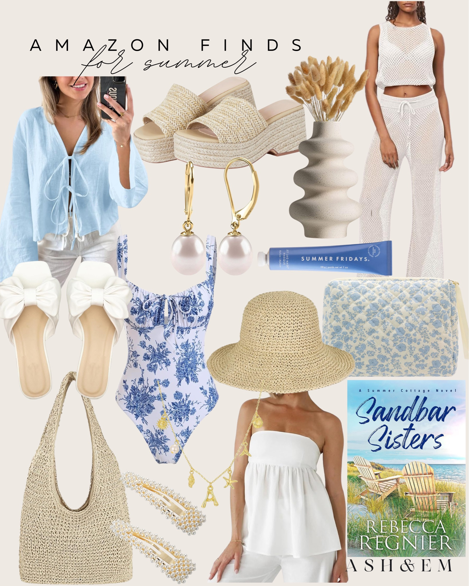 Amazon summer finds - beachy - coastal 

#LTKSwim #LTKSeasonal #LTKStyleTip
