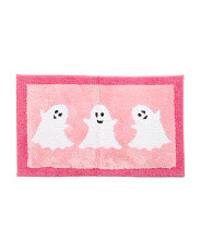 21x34 Cheerful Ghosts Bath Rug | Marshalls