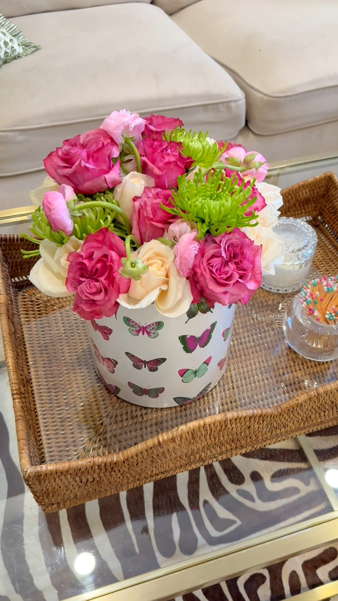 Flowers in an ice bucket!!! 

#LTKCyberWeek #LTKGiftGuide #LTKselfcare