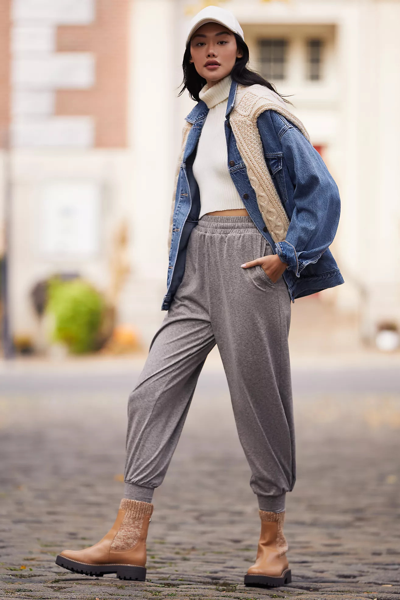 Varley Duke Knit Joggers | Anthropologie (US)