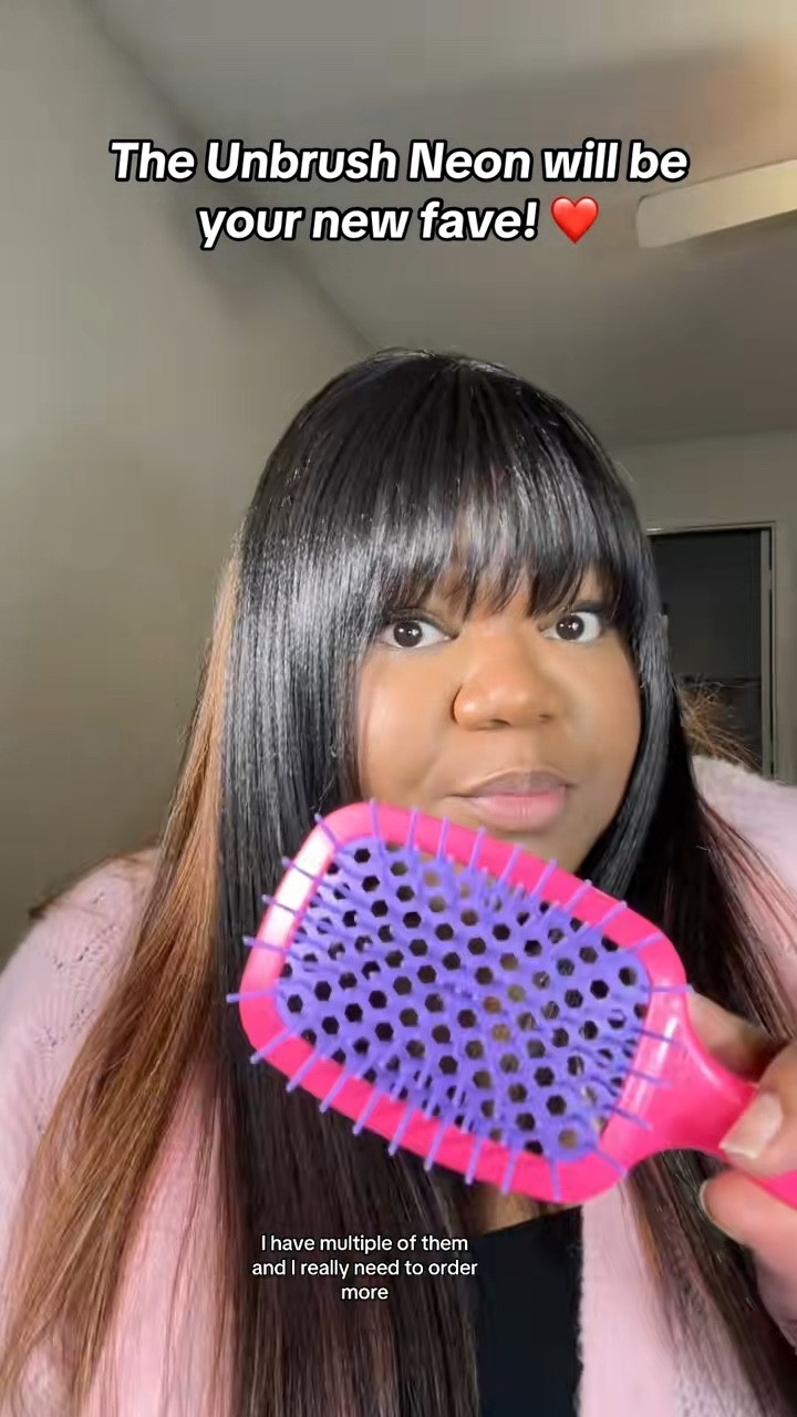 The Unbrush detangling brush will be your new favorite! It gently glides through wet or dry hair, removing knots without pulling or breakage. Perfect for all hair types, this must-have hair care tool makes styling effortless. Get yours now on LTK! #LTKFinds #LTKBeauty #DetanglingBrush #HairCareRoutine #BeautyMustHaves 

#LTKBeauty #LTKSpringSale #LTKSaleAlert