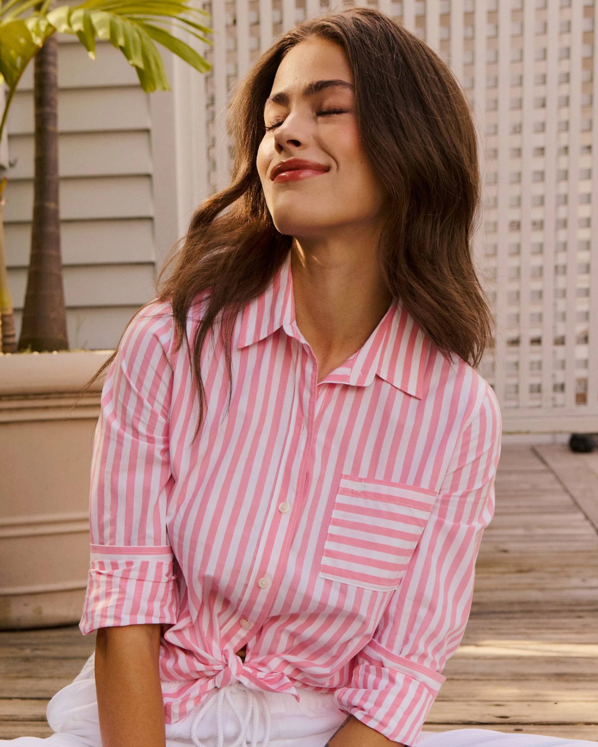 Emery Button Front Shirt | Southern Tide