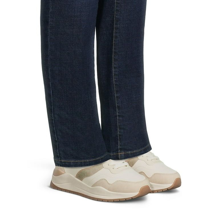 Time and Tru Women's Chunky Jogger Sneakers, Sizes 6-11, Wide Width Available | Walmart (US)
