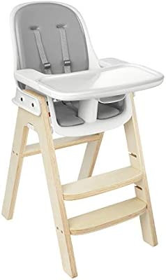 OXO Tot Sprout Chair with Tray Cover, Gray and Birch | Amazon (US)