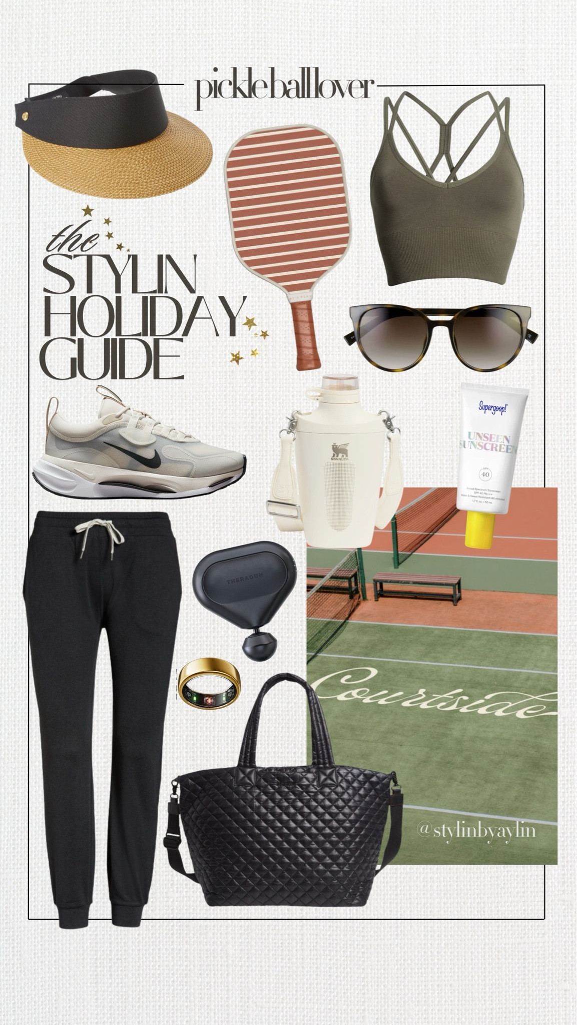 The Stylin holiday gift guide: for the pickleball lover!
gift ideas for her, pickleball, StylinByAylin, Aylin 

#LTKGiftGuide #LTKHoliday #LTKSeasonal