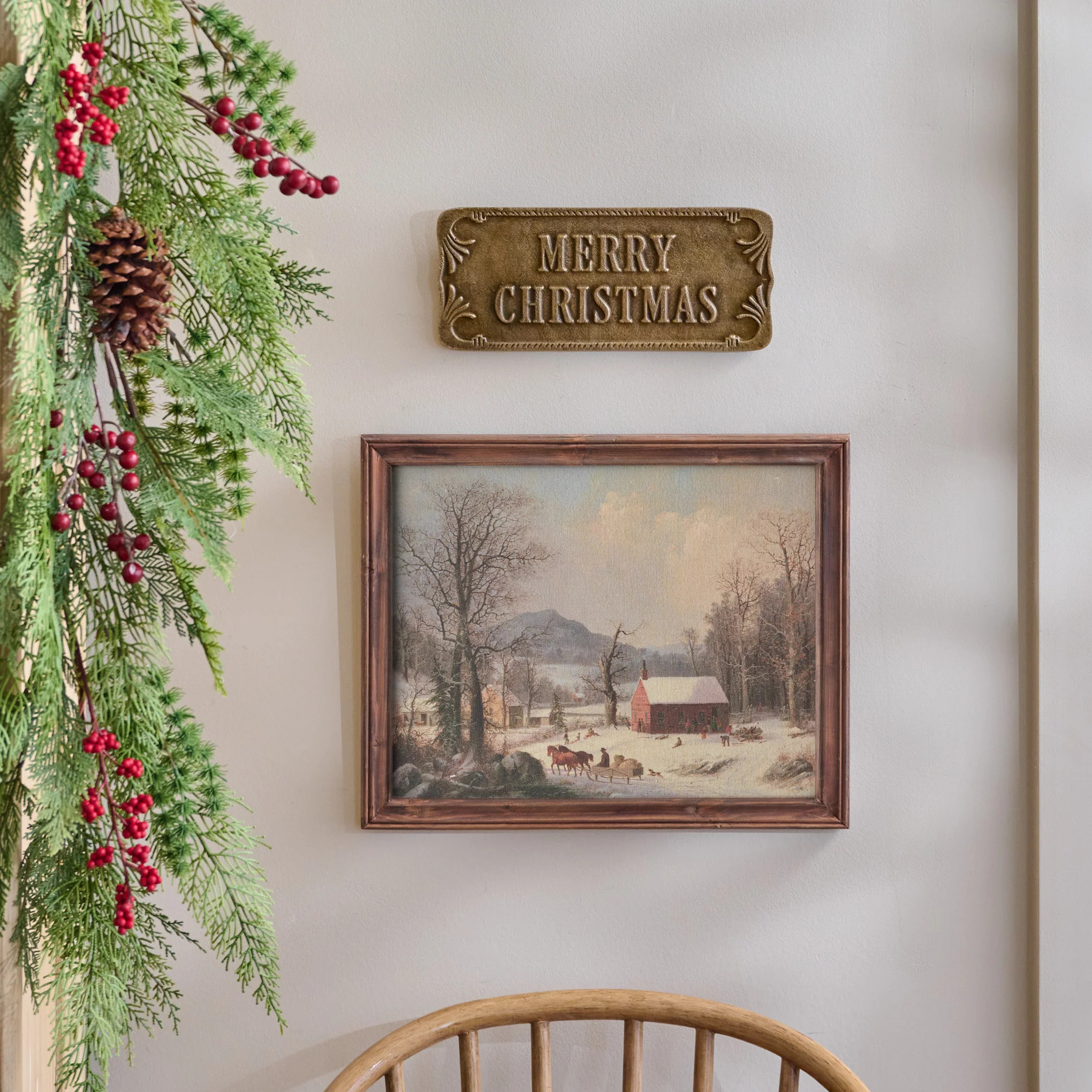 Timeless Country Christmas Framed Print | Magnolia