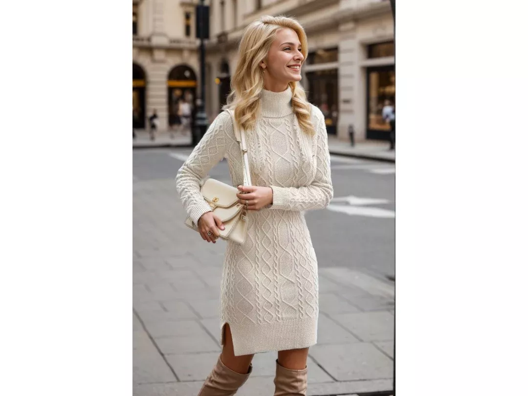 Loren Knitted Dress Sweater Dress … curated on LTK