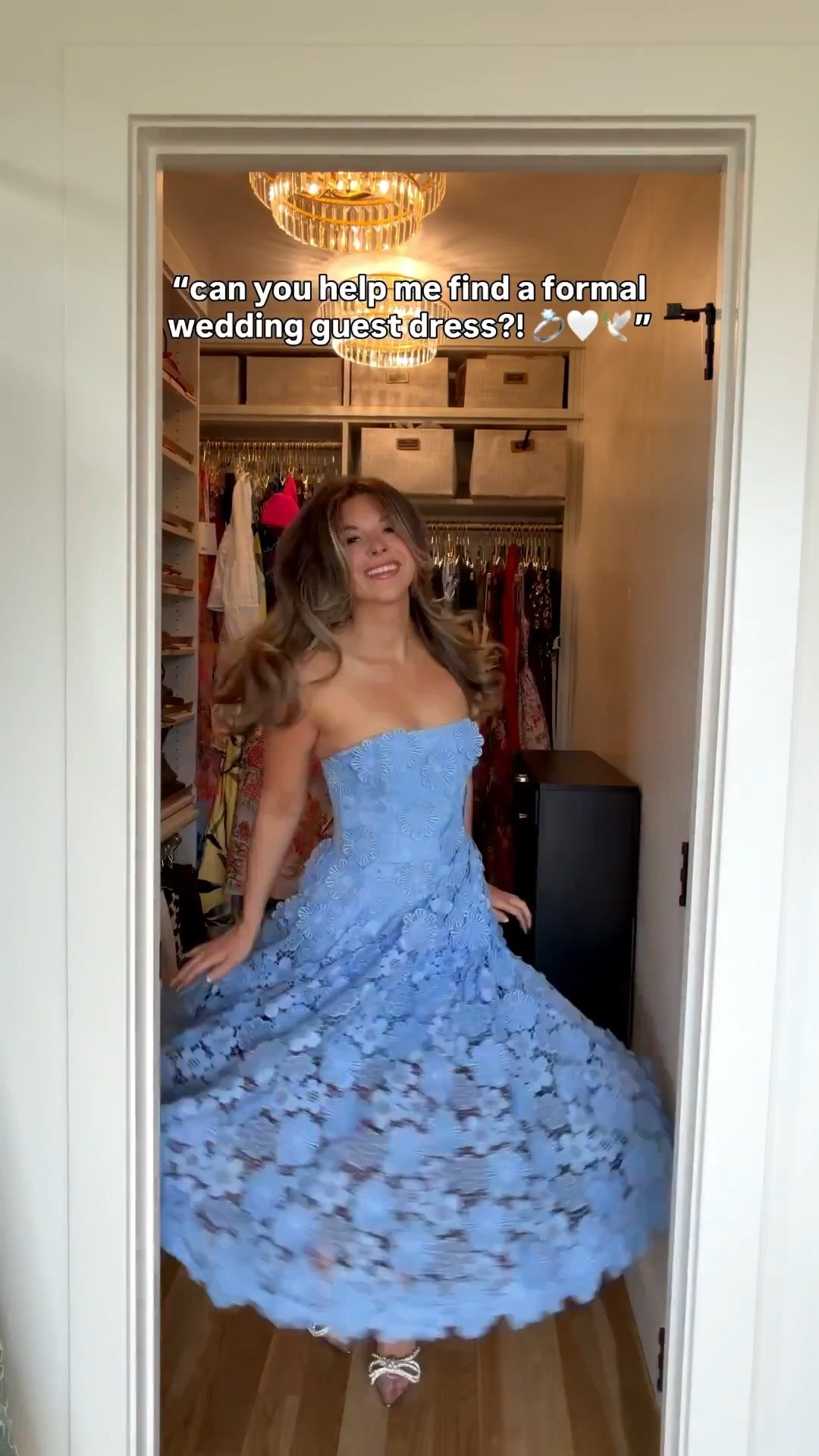 blue 3D floral wedding guest and spring formal event dress  

i size down to xs in helsi dresses

electric picks: emerson20

Wedding guest
formal event
Black tie
Spring party
Special occasion



#LTKgrwm #LTKWedding #LTKSeasonal