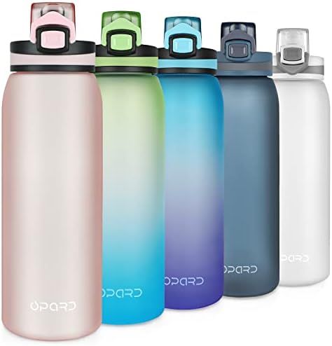 Opard 30oz Sports Water Bottle with Leak Proof Flip Top Lid BPA Free Tritan Reusable Plastic for ... | Amazon (US)