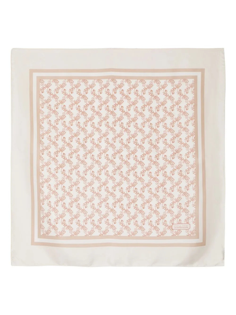 Coach monogram-print Square Silk Scarf - Farfetch | Farfetch Global