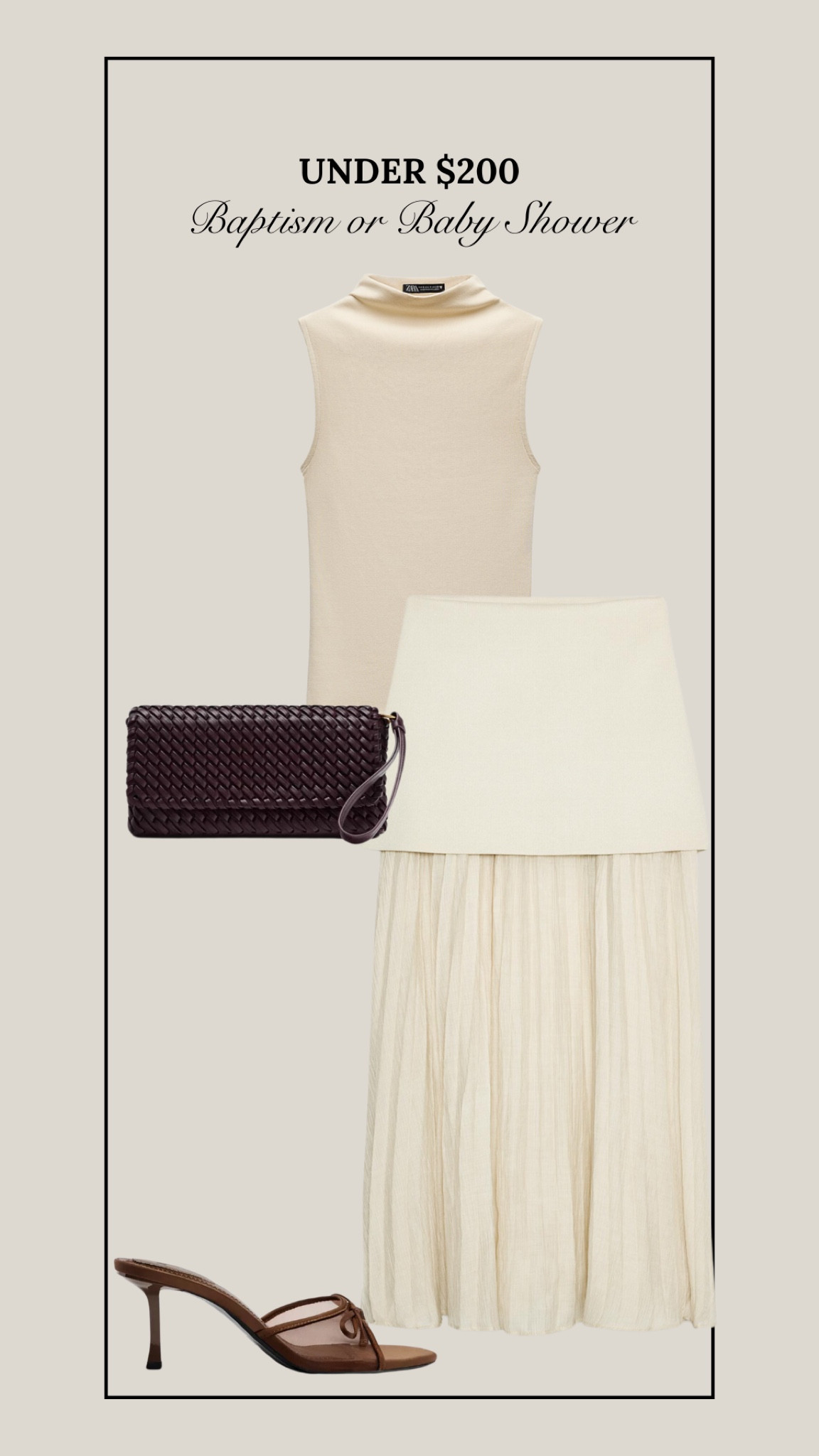 Under $200 outfit for a Baptism or Baby Shower!

#LTKBaby #LTKStyleTip #LTKFindsUnder100