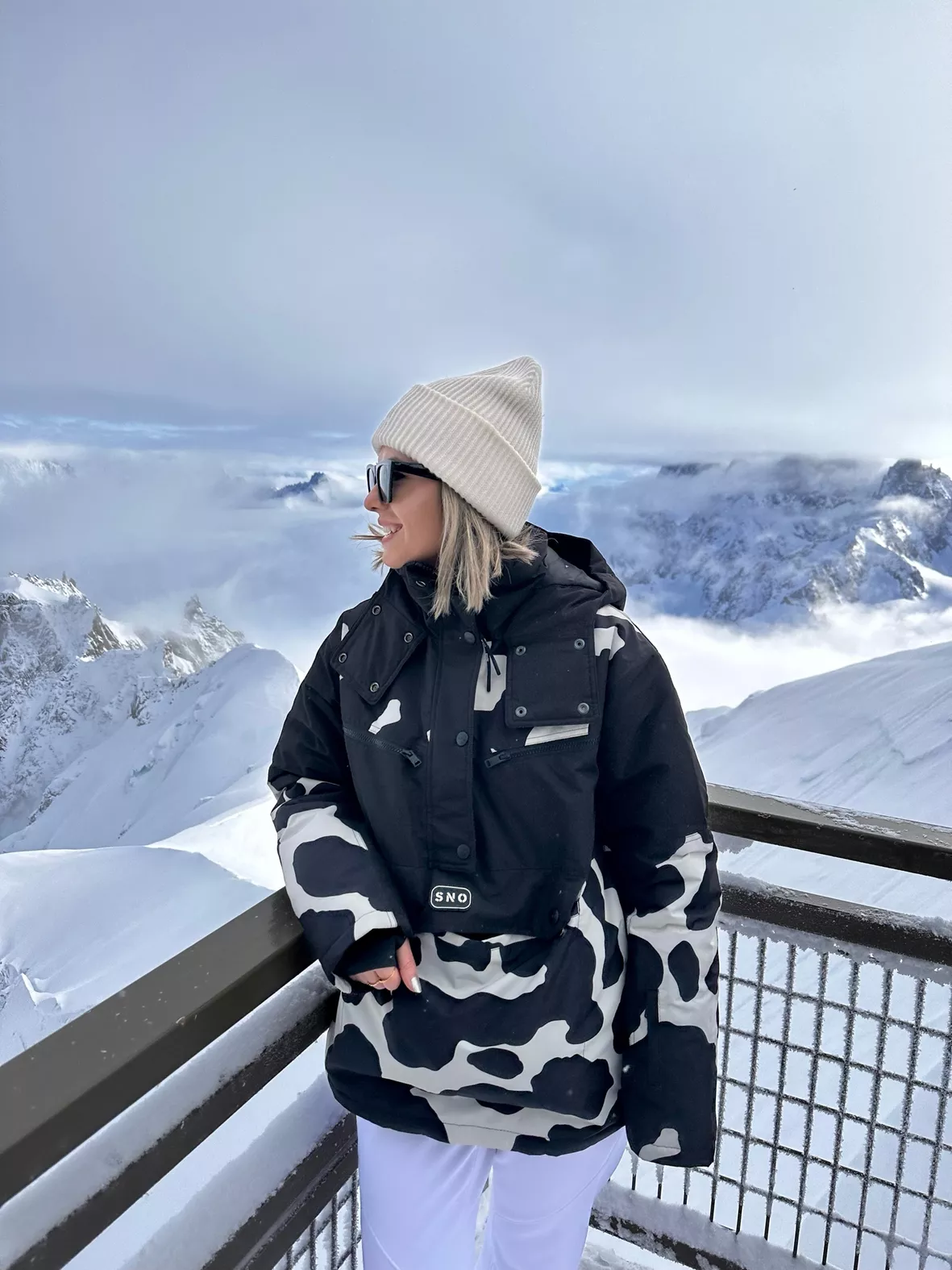 Topshop Sno half zip hooded ski … curated on LTK