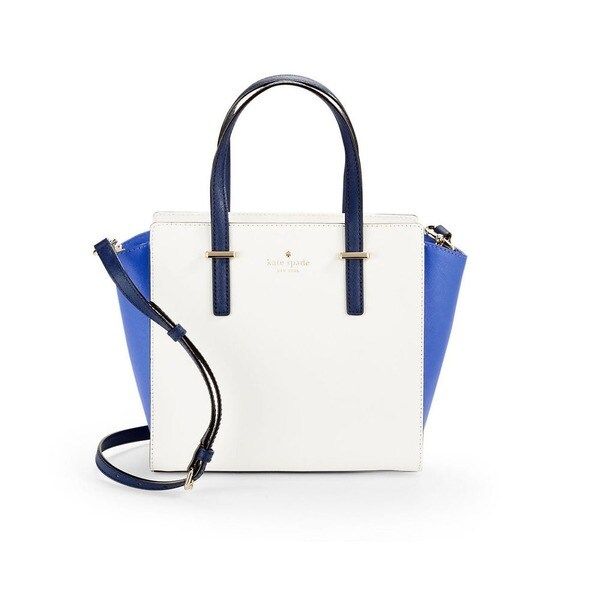 Kate Spade New York Cedar Street Hayden Adventure Blue/Bright White/Ocean Blue Crossbody Handbag | Bed Bath & Beyond