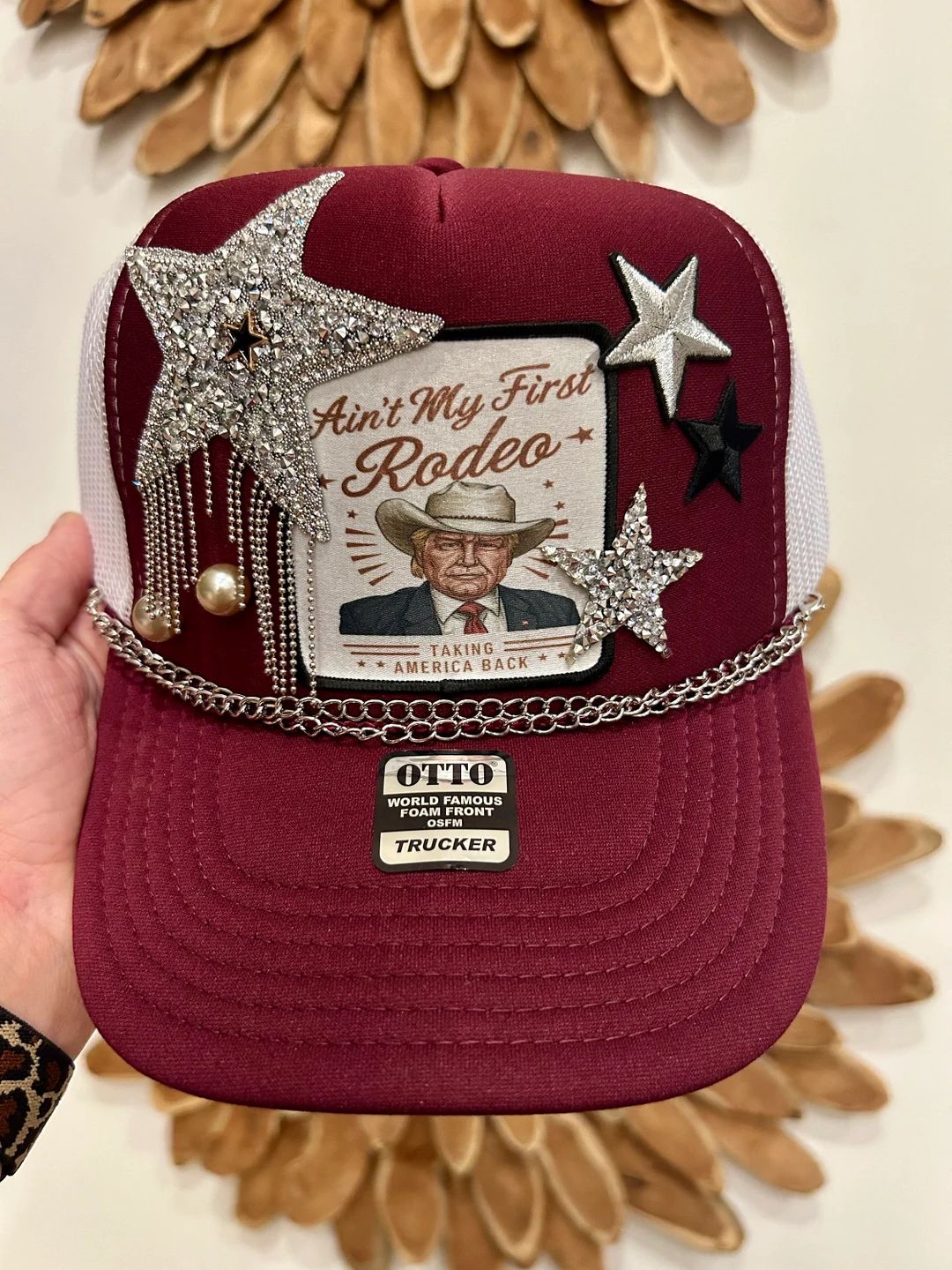 Custom Handmade Trump MAGA Trucker Hat and Great Gift - Etsy | Etsy (US)