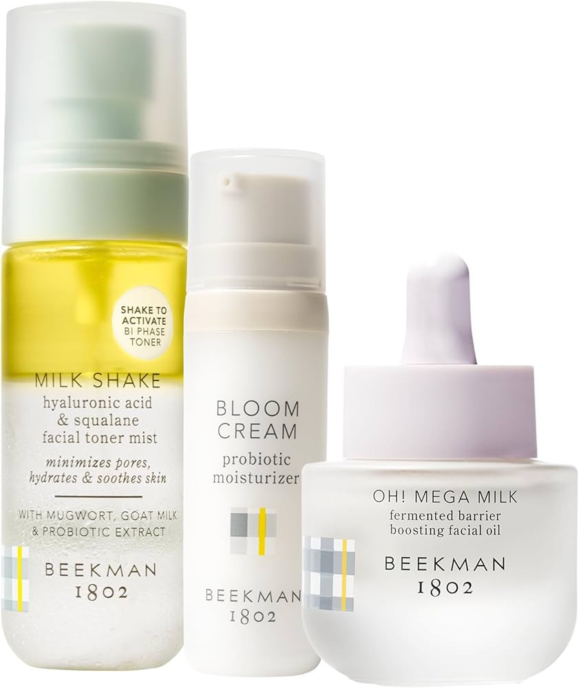 Beekman 1802 Thirsty Skin Routine Set - 3-Piece - Hydrates & Repairs - Good for Sensitive Skin - ... | Amazon (US)