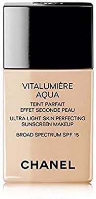 Chanel Vitalumiere Aqua Ultra Light Skin Perfecting Makeup SPF 15 - 30 ml, No.40 Beige | Amazon (US)