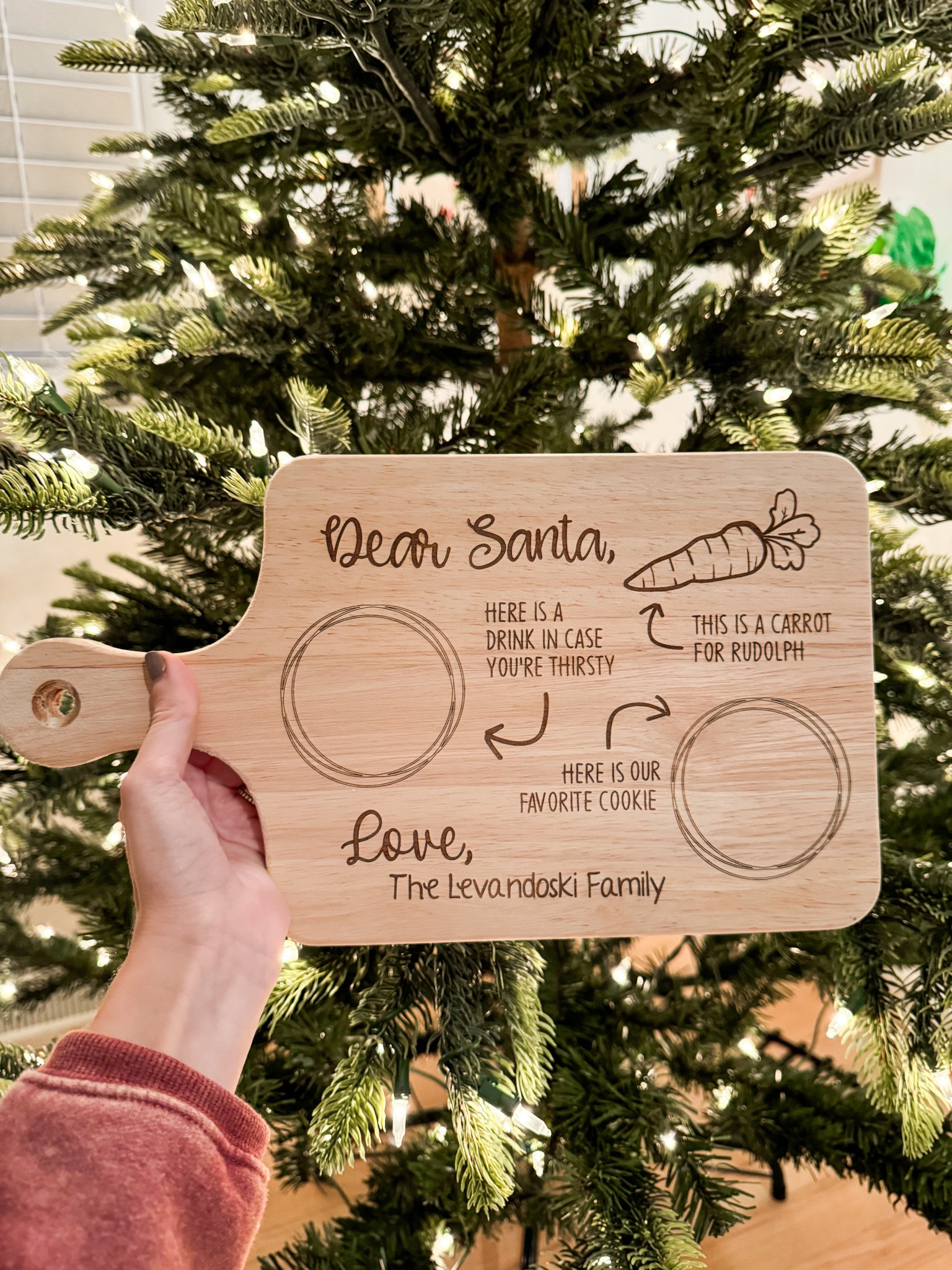 Santa plate. Milk and cookie plate for Santa. Etsy find. Christmas decor. Holiday finds  

#LTKHoliday #LTKFamily #LTKSeasonal